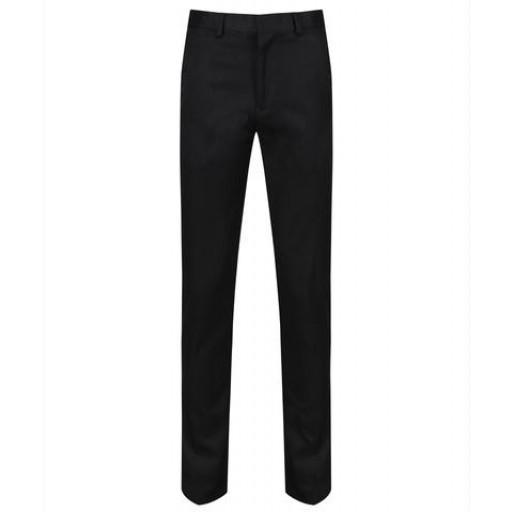 Boys Charcoal Slimfit trousers