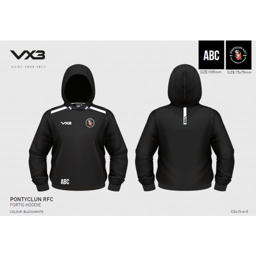 Pontyclun RFC Fortis Hoodie