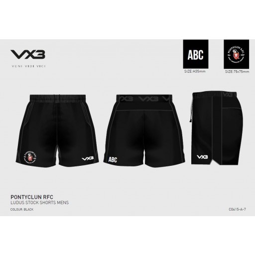 Pontyclun RFC Ludus Gym Short