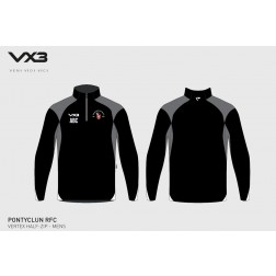Pontyclun RFC Vertex 1/2 zip