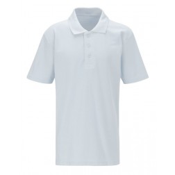 Treorchy White PE Polo Shirt