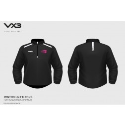 Falcons Fortis half zip sweat